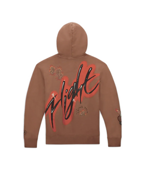 Cactus Jack hoodie brown