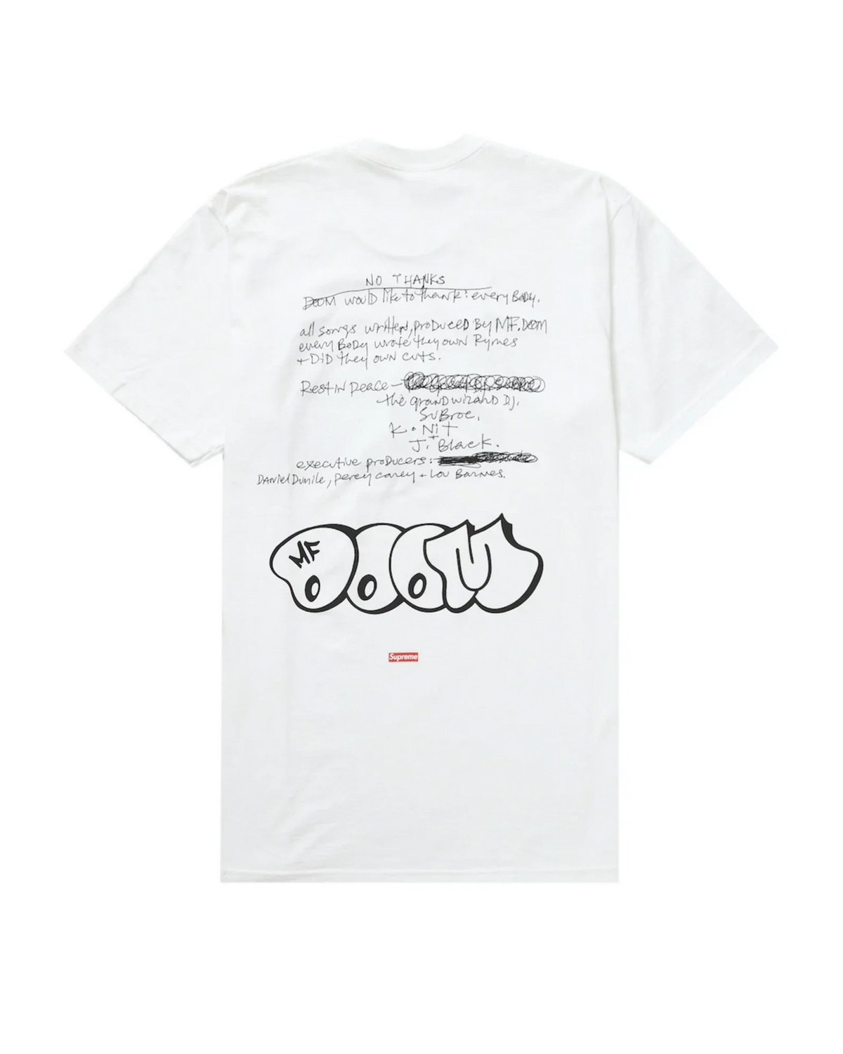Supreme mf doom t-shirt
