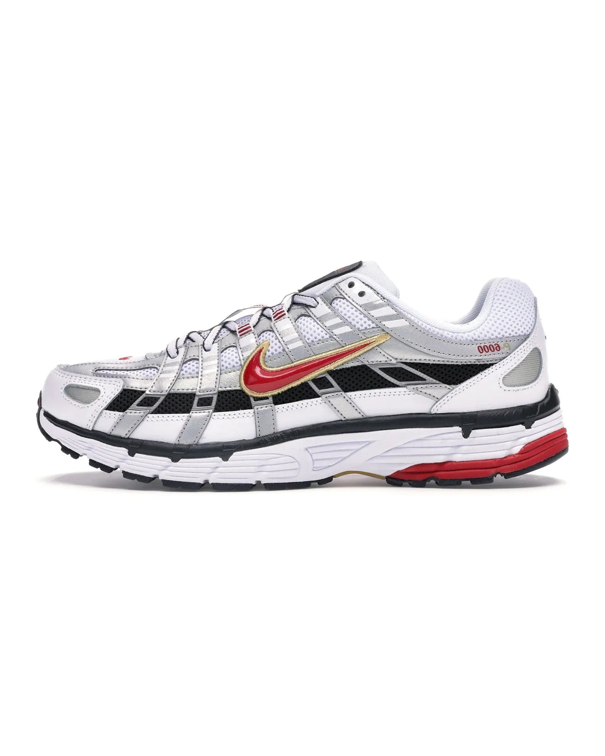 Nike P-6000 White Gold Red (Women's)