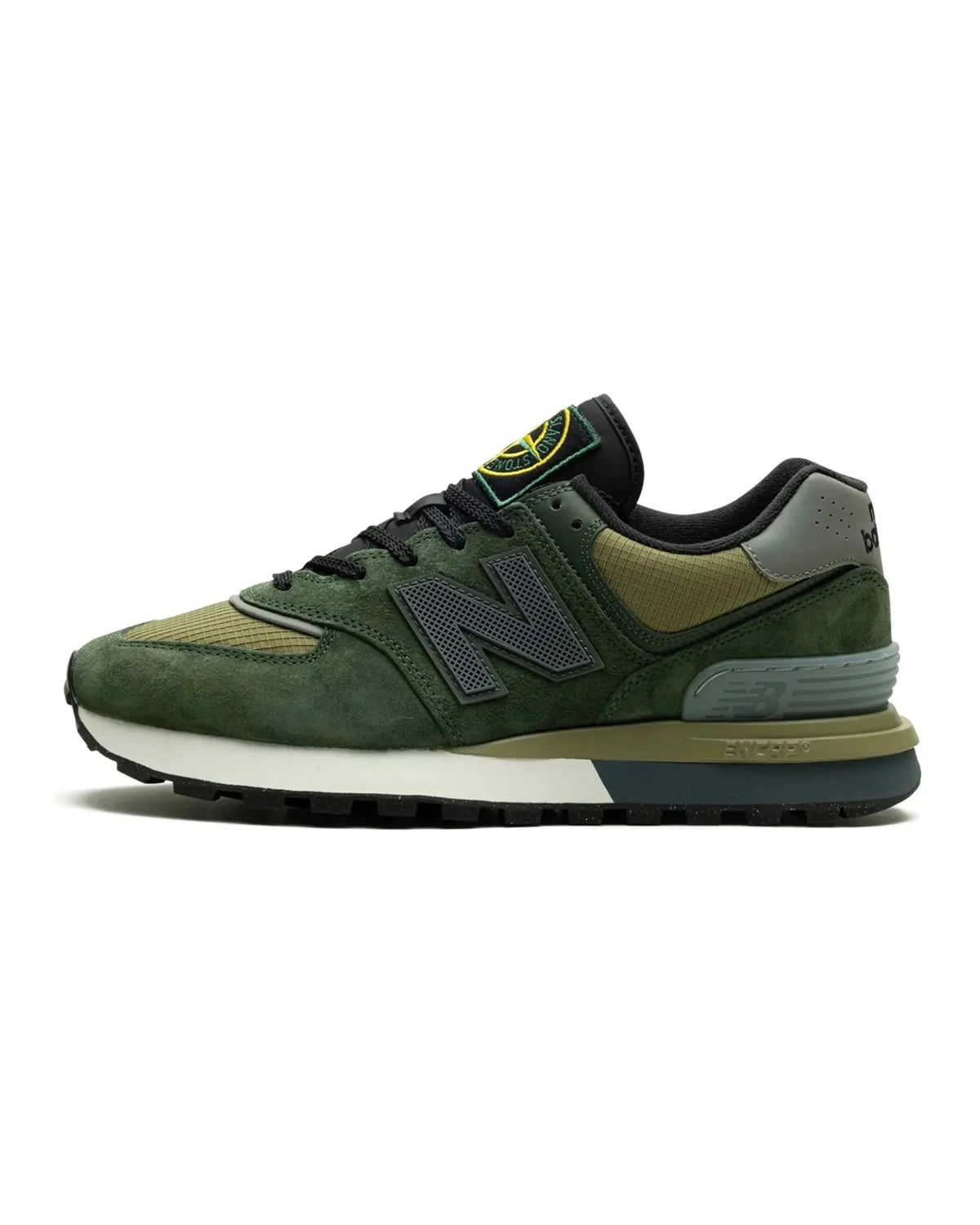 New Balance 574 Legacy Stone Island Dark Green