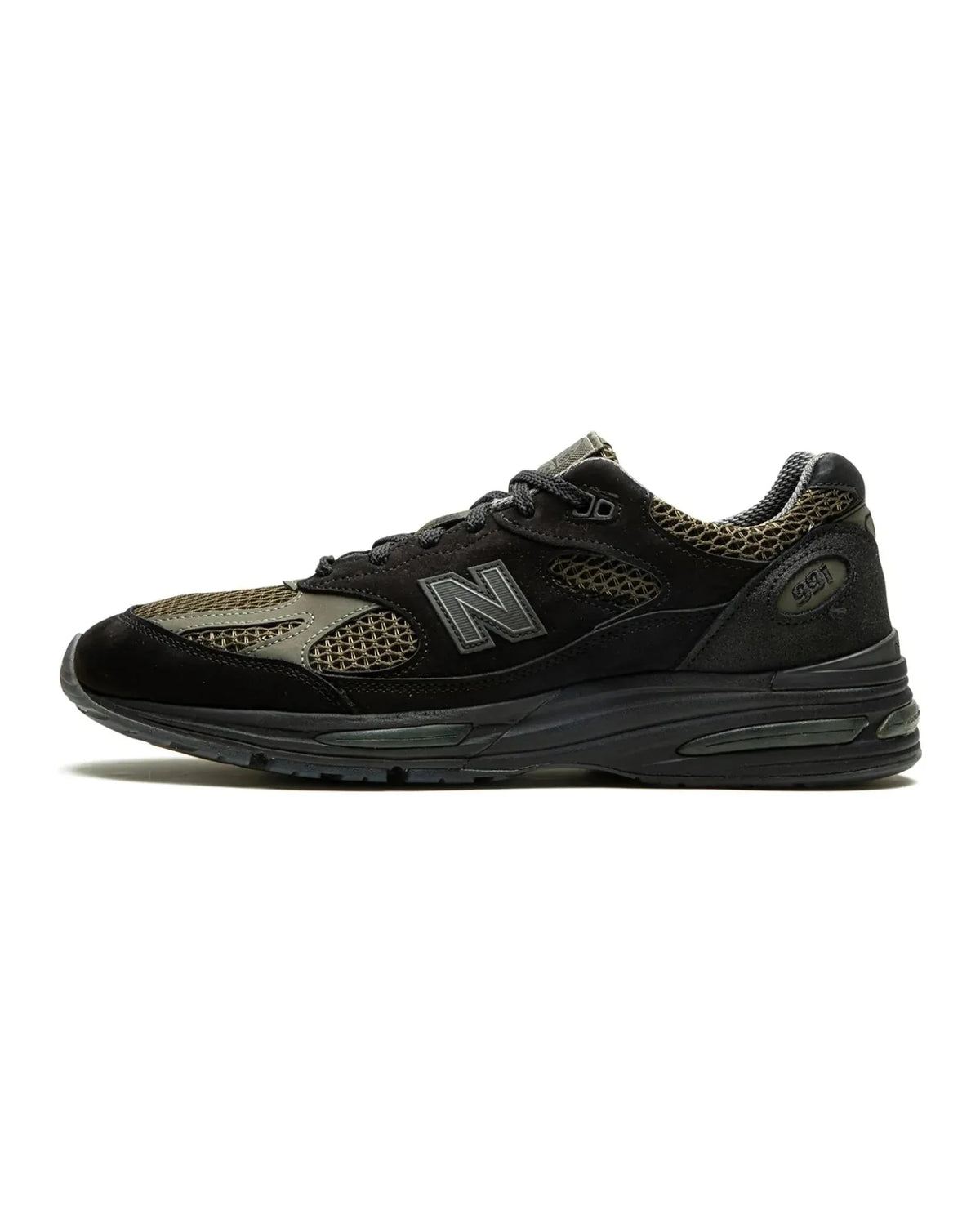 New Balance 991v2 MiUK Stone Island "Black" - street-bill.dk
