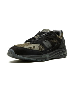 New Balance 991v2 MiUK Stone Island "Black" - street-bill.dk