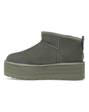 UGG Classic Ultra Mini Platform Boot Moss Green (Women's)