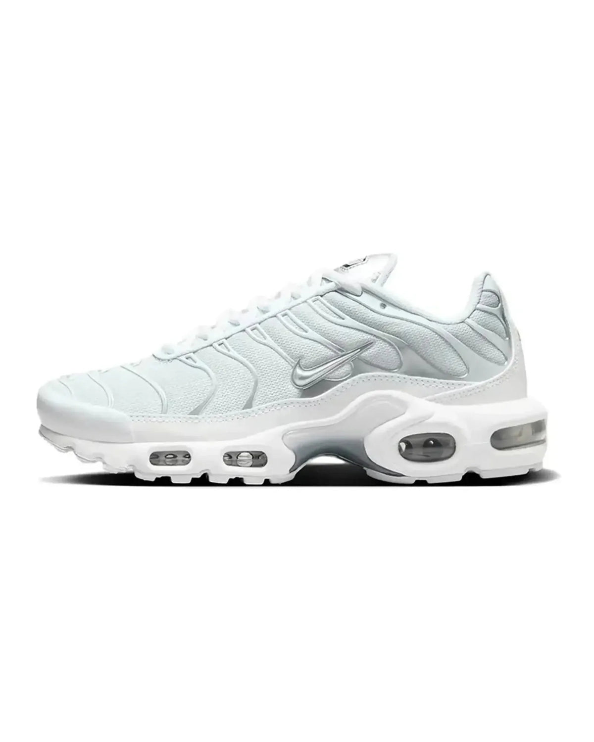 Nike Air Max Plus White Metallic Silver (Women's)
