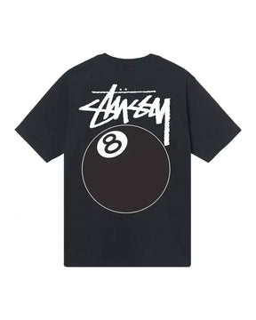 Stussy 8 Ball Tee "Black" - street-bill.dk