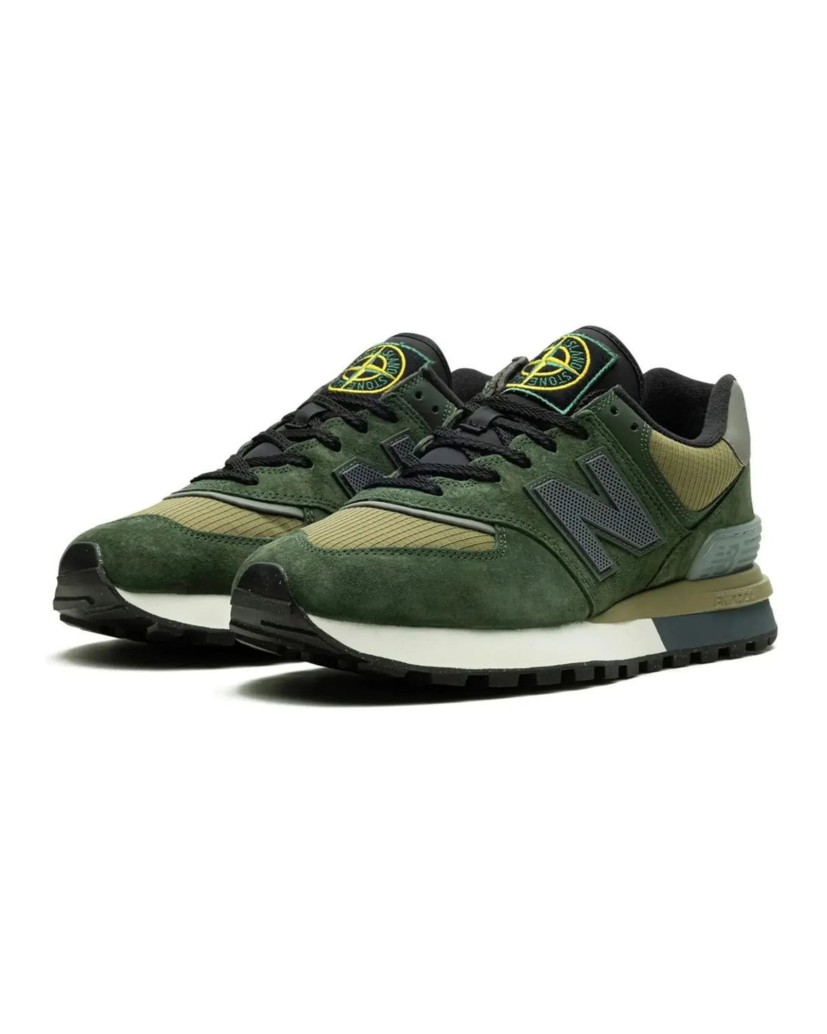 New Balance 574 Legacy Stone Island Dark Green