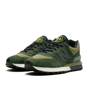 New Balance 574 Legacy Stone Island Dark Green