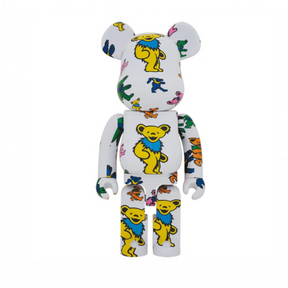 Bearbrick x Grateful Dead (Dancing Bear) 100% & 400%