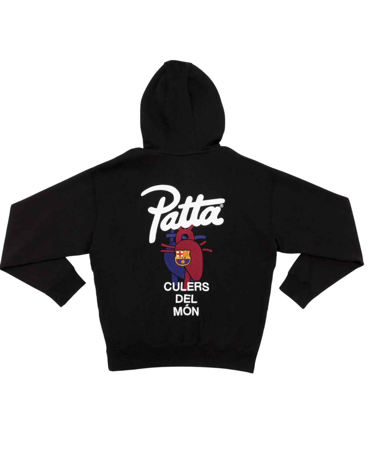 FCB X Patta Hoodie back