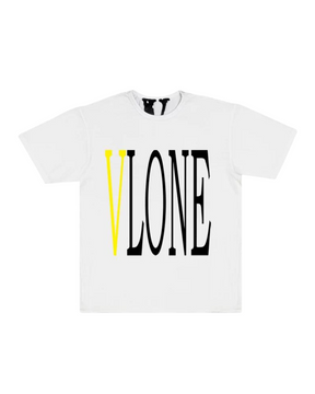 Vlone Staple T-shirt "White/Yellow"