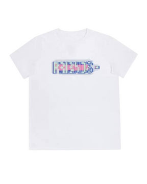 Vlone Friends T-shirt "White/Pixel"