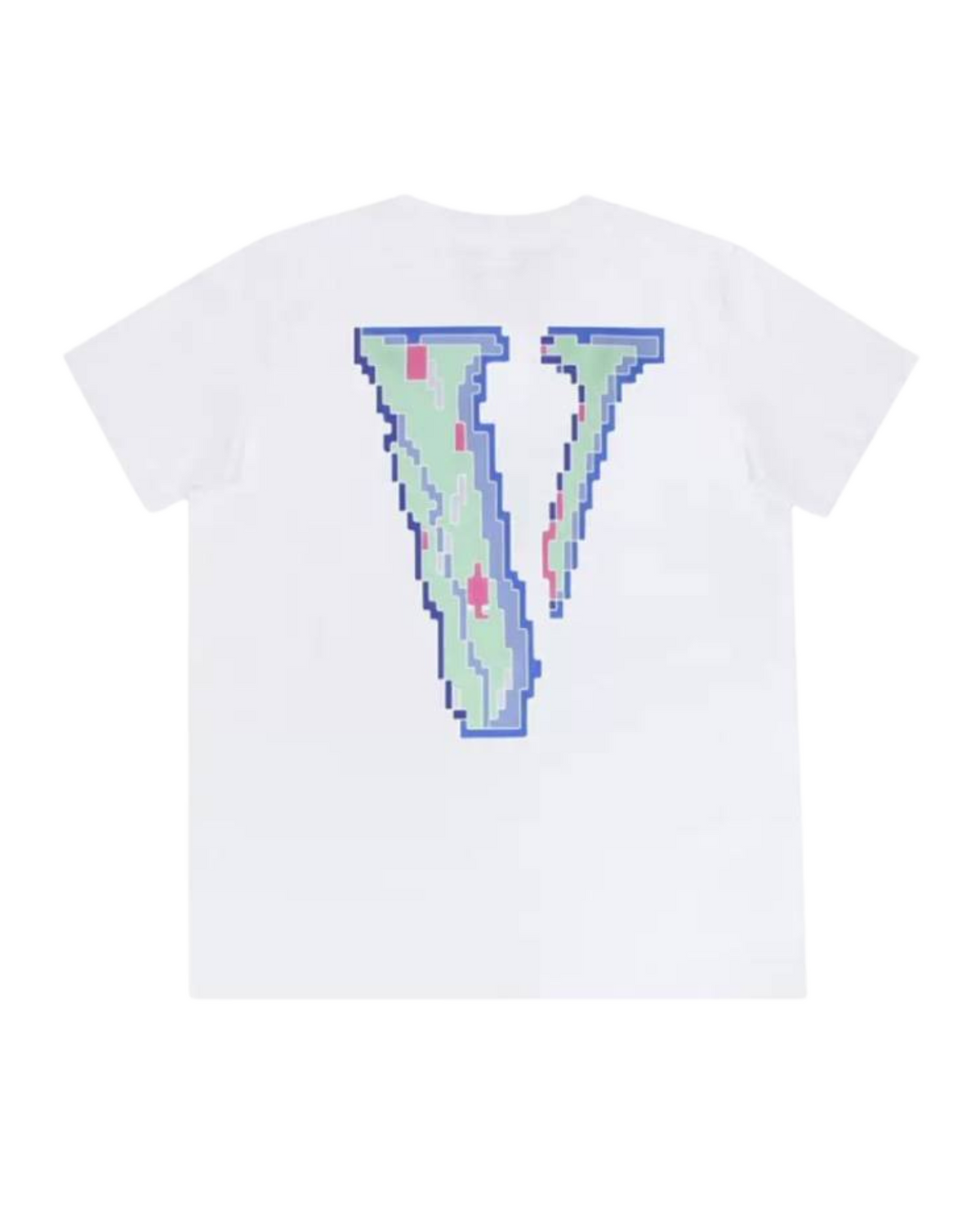 Vlone Friends T-shirt "White/Pixel"