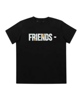 Vlone Friends T-shirt "Black/Sunflower"