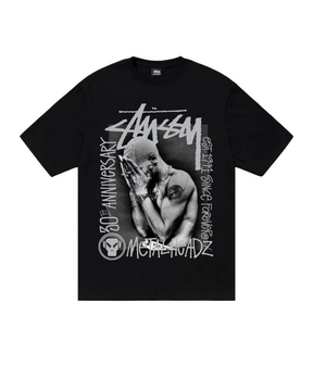 Stussy metalheadz trøje sort front