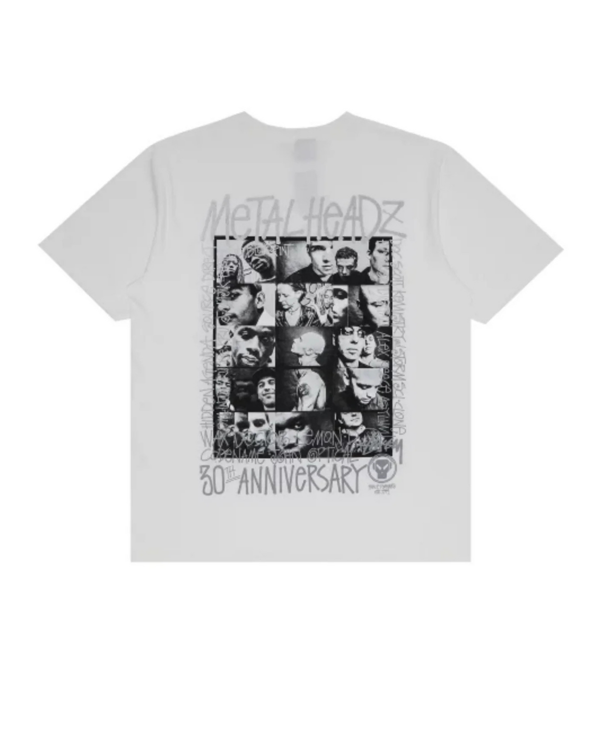 Stussy metalheadz trøje ryg