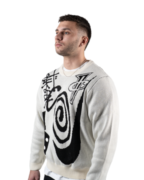 Nike X Stussy Knit Sweater Natural