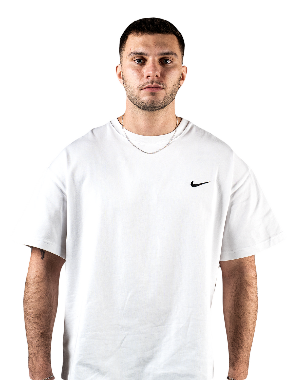 Nike X Stüssy The Wide World Tribe T-Shirt "White" - street-bill.dk