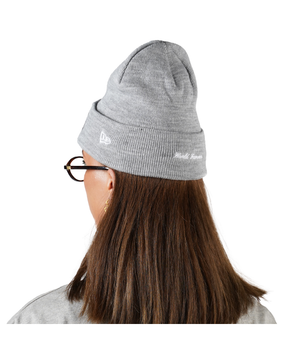 Supreme New Era Box Logo Beanie (FW22) "Heather Grey"
