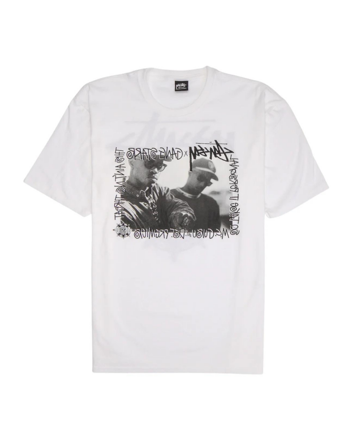 Stüssy Gang Starr Take It Personal Tee "White" - street-bill.dk