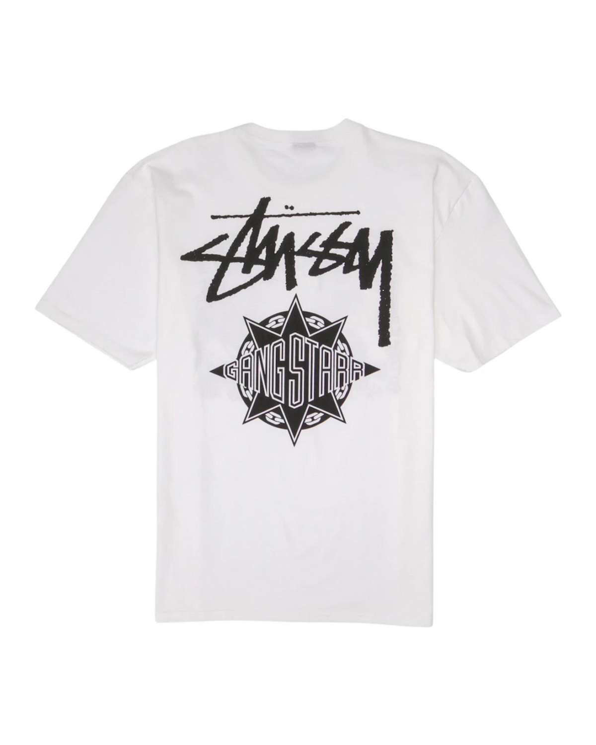 Stüssy Gang Starr Tee "Multicolor/White" - street-bill.dk