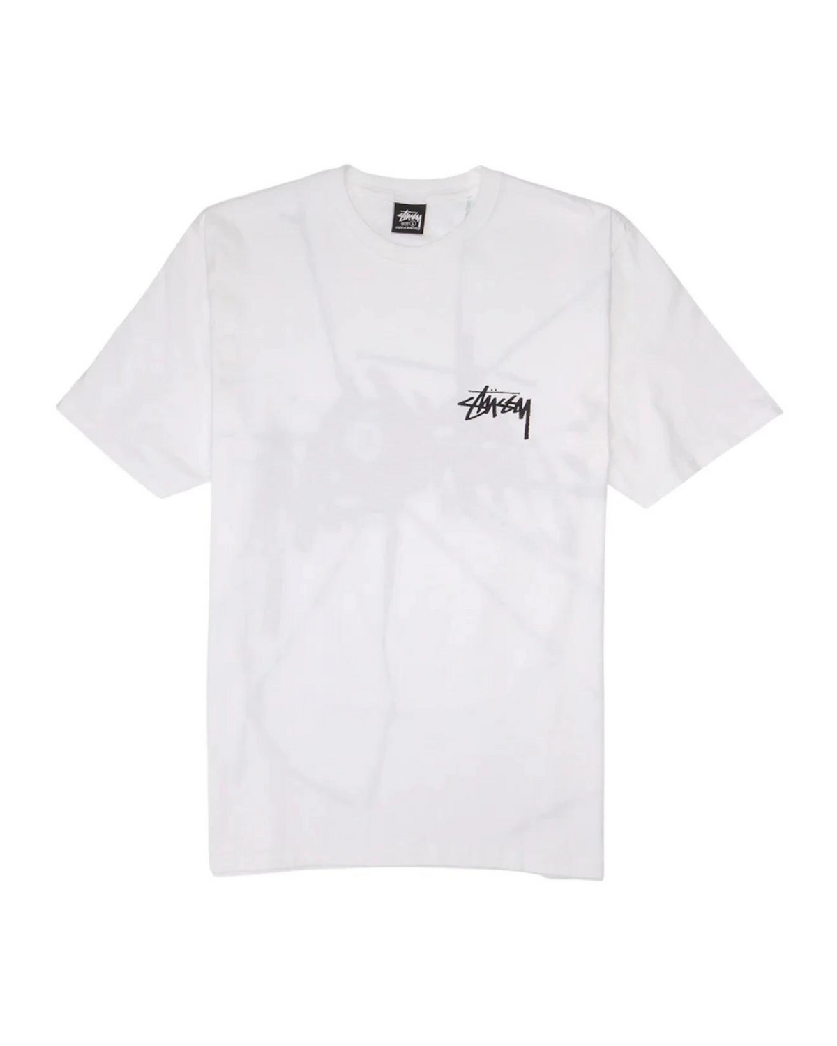 Stüssy Shattered Tee "White" - street-bill.dk