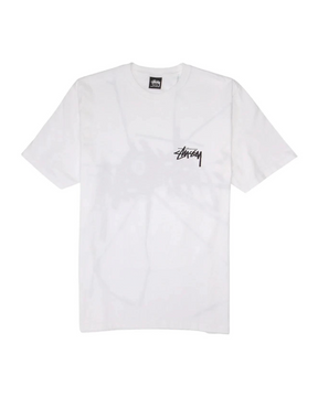 Stüssy Shattered Tee "White" - street-bill.dk