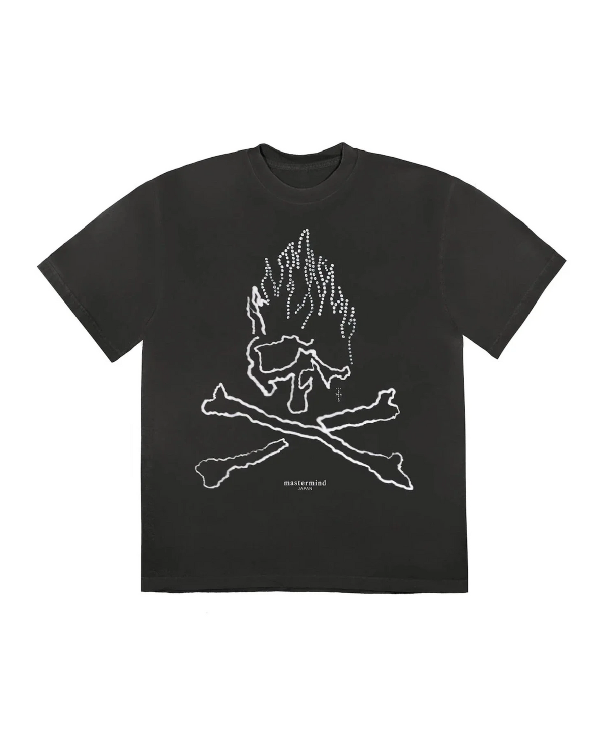 Travis Scott Cactus Jack For Mastermind Skull T-shirt "Black"