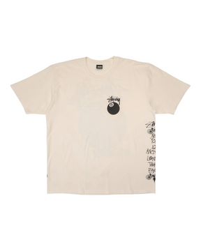 Stüssy Test Strike Pigment Dyed Tee "Natural" - street-bill.dk