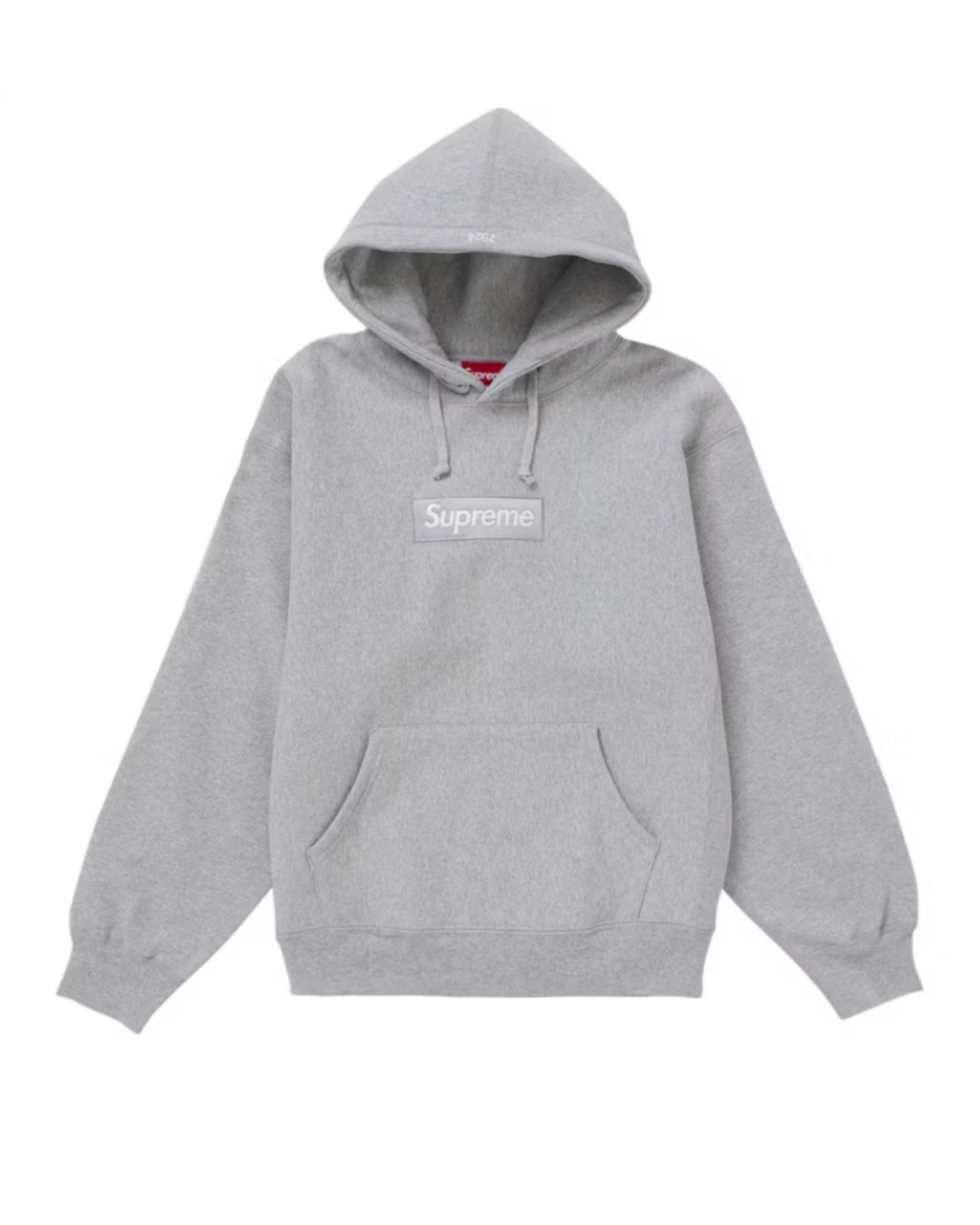 Supreme Box Logo hoodie grey 