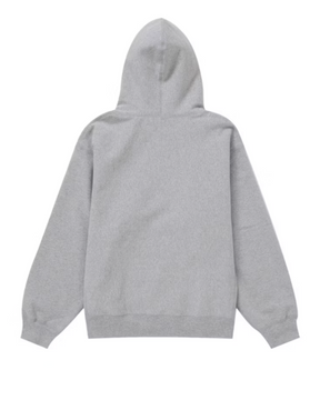Supreme Box Logo hoodie grey ryg