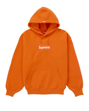 Supreme Box Logo hoodie orange
