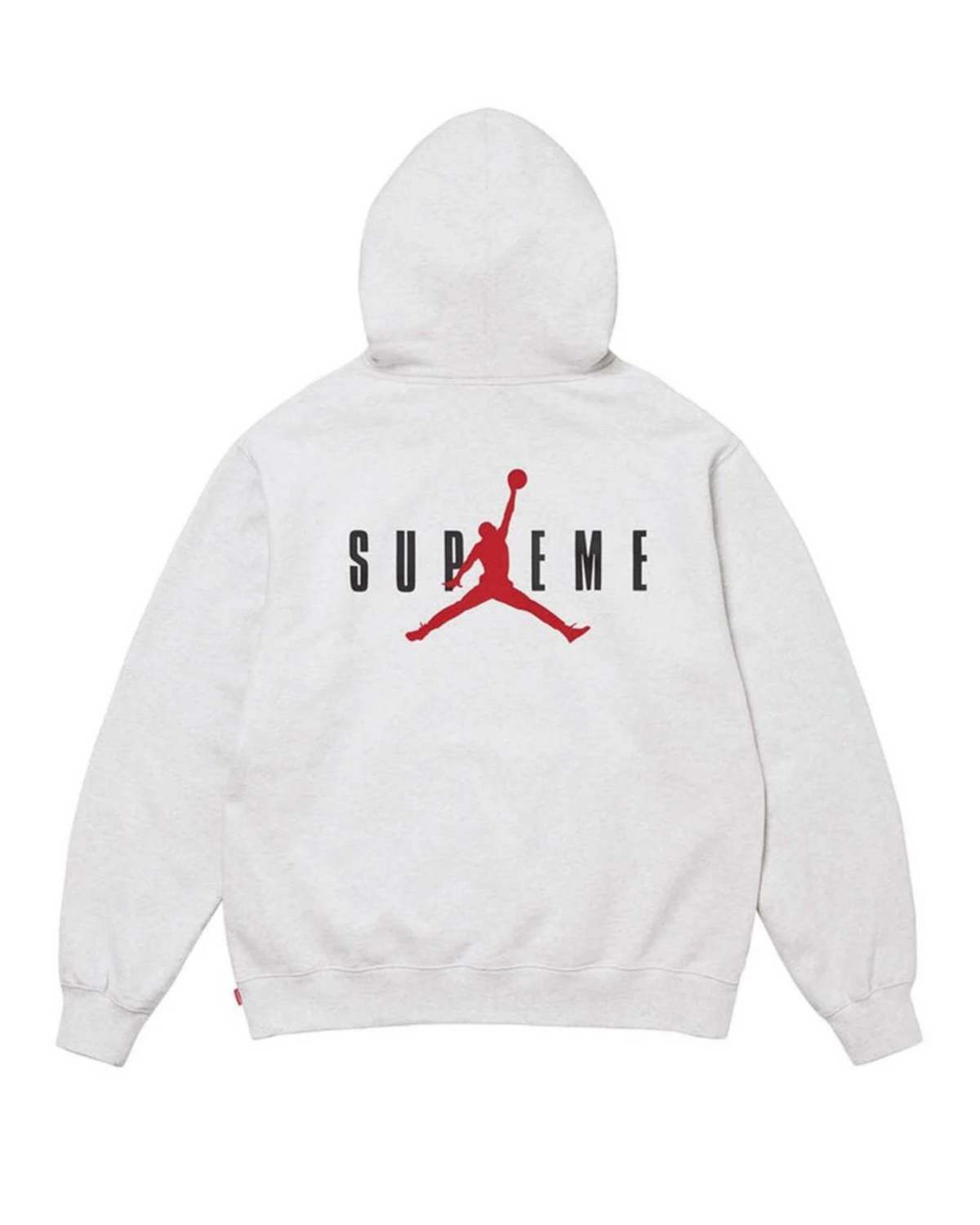 Supreme x Jordan Hoodie Grå back
