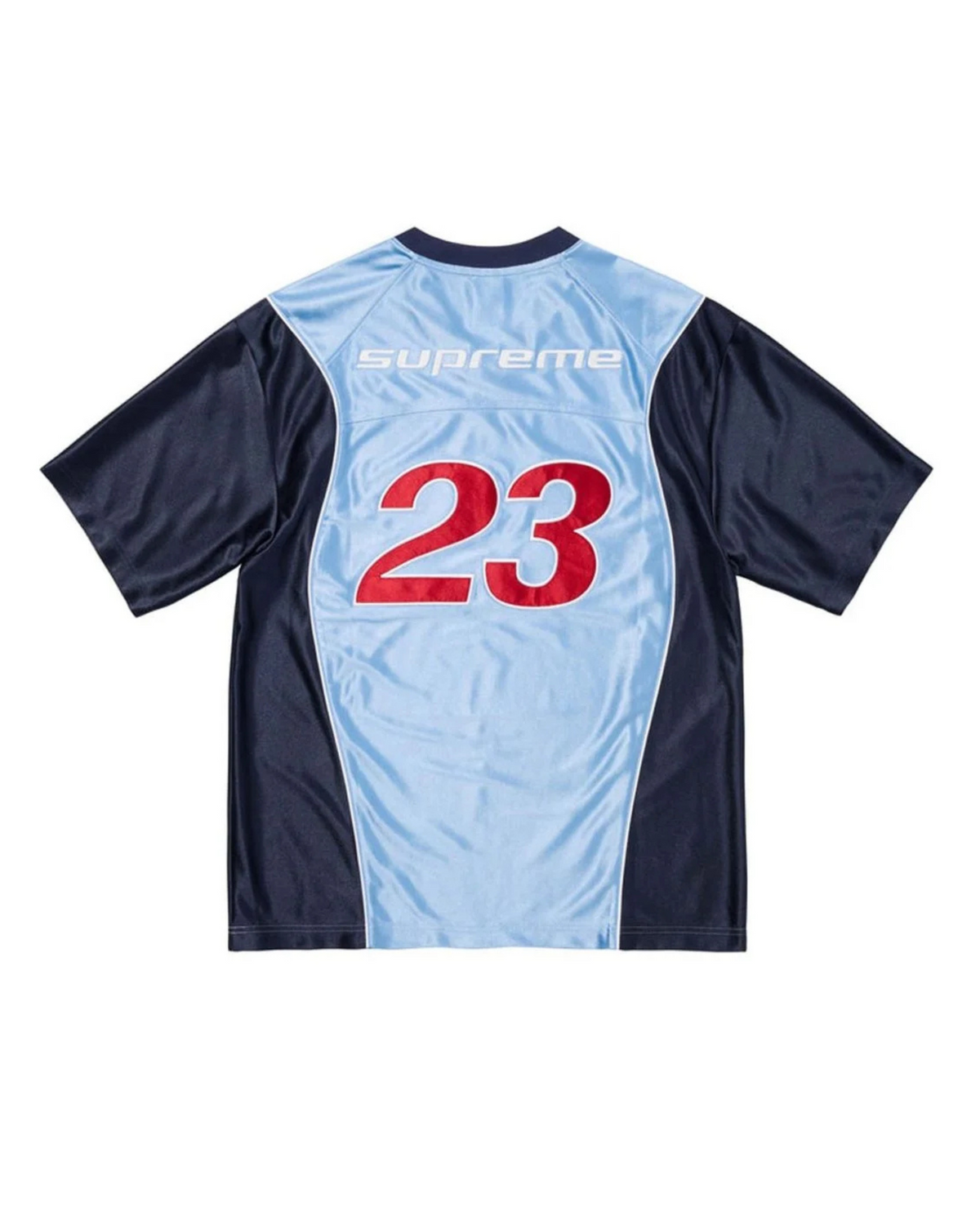 Supreme x Jordan Jeresy Blue back