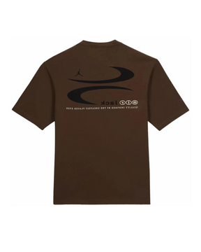 Travis scott t-shirt Brown  back
