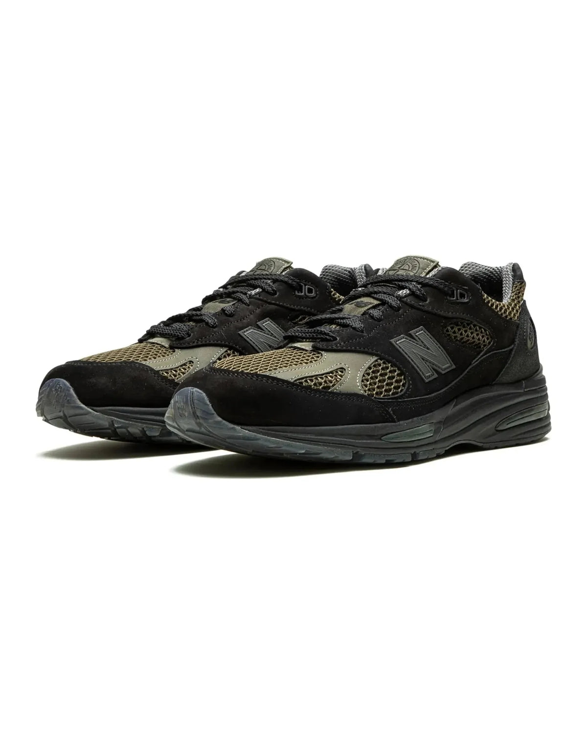 New Balance 991v2 MiUK Stone Island "Black" - street-bill.dk