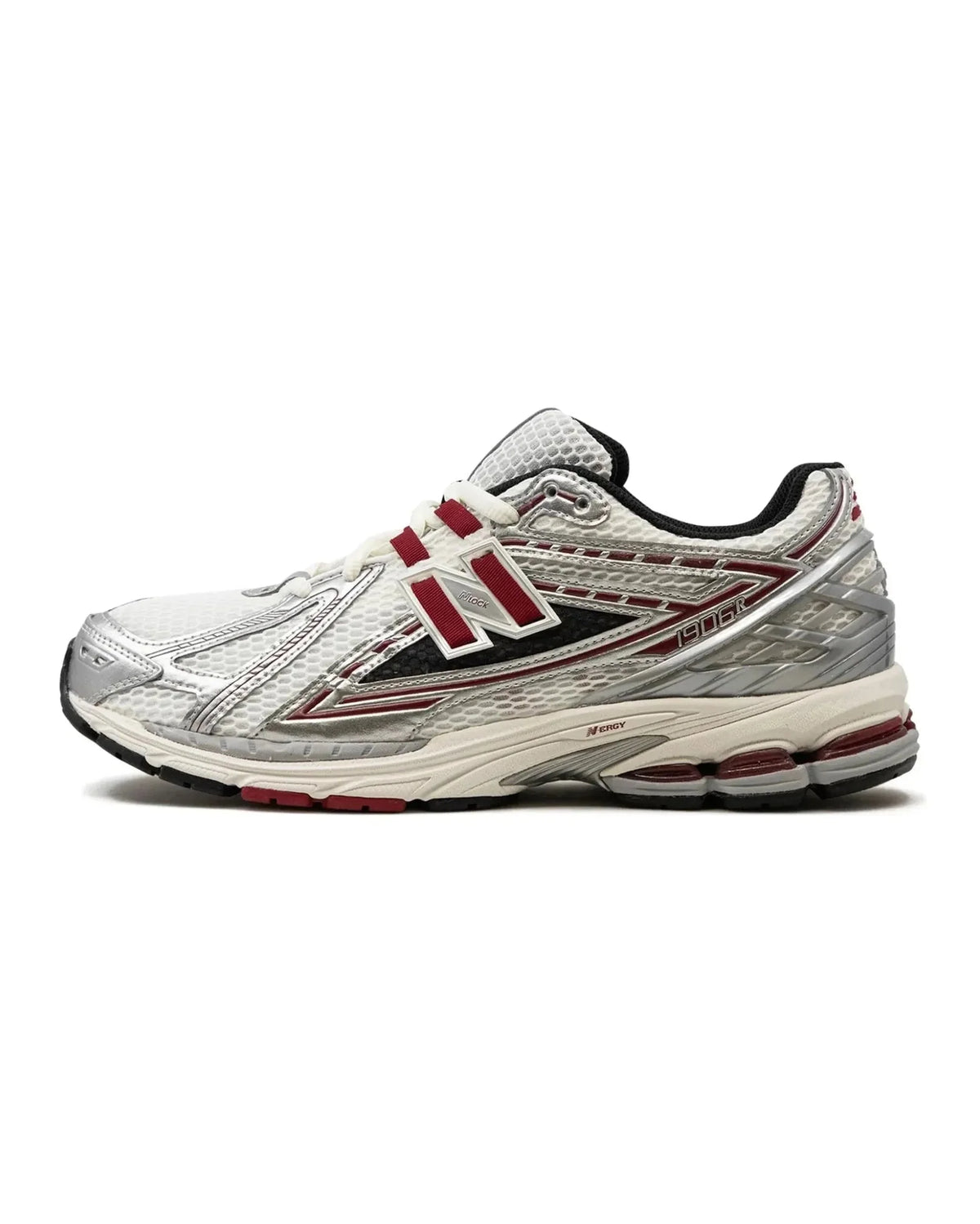 New Balance 1906R Silver Classic Crimson