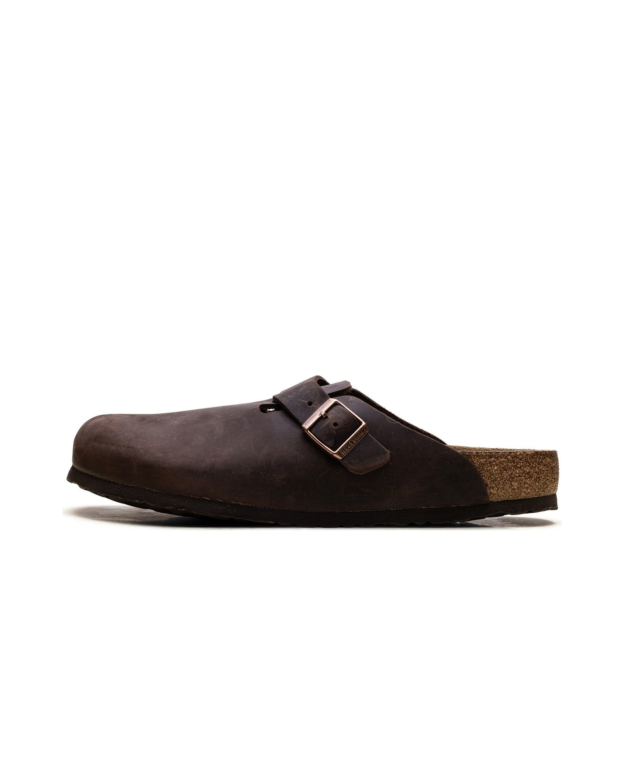 Birkenstock Boston Soft Footbed Oiled Leather Habana Brown
