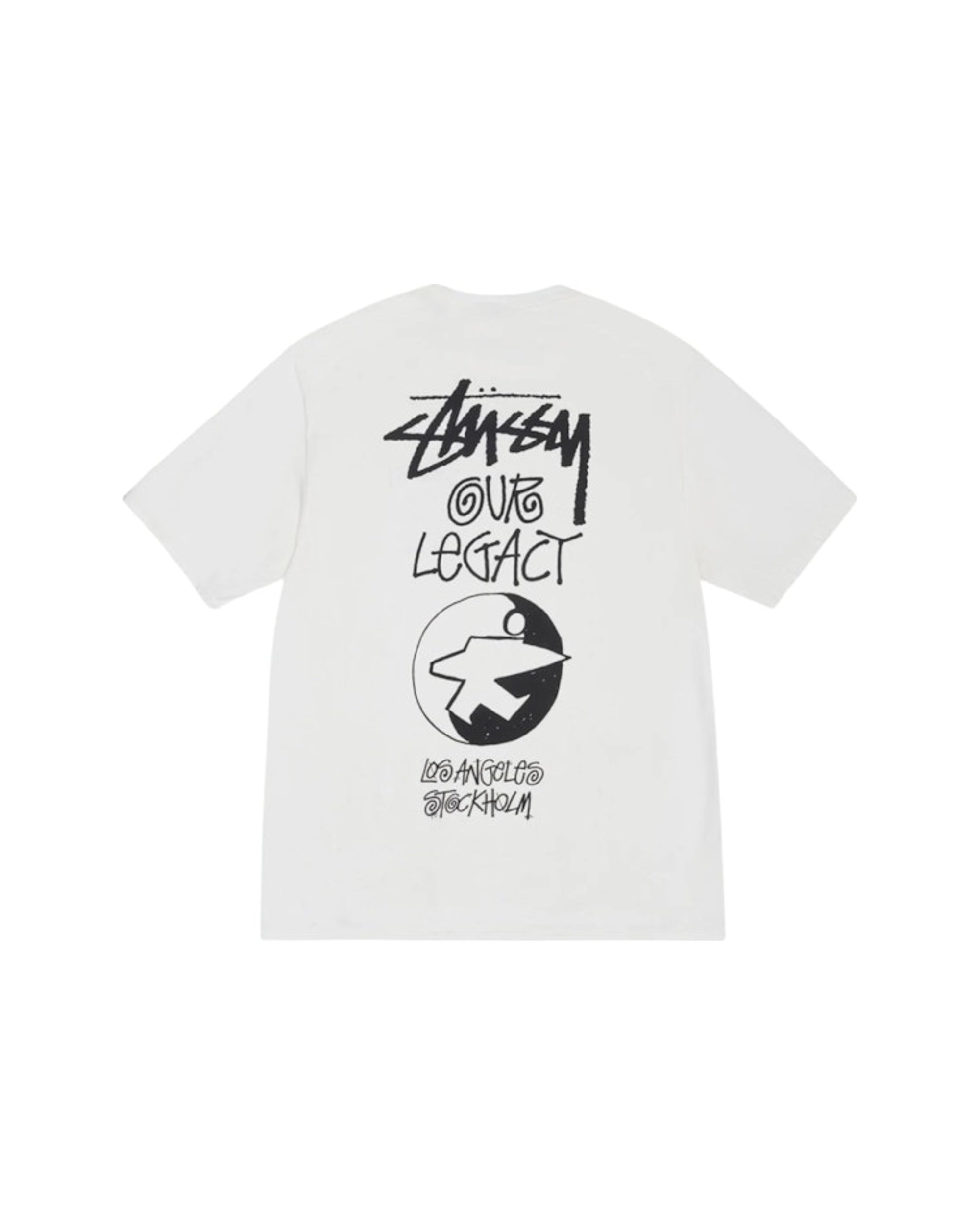 Stussy x Our Legacy Work Shop Surfman Pigment Dyed Tee Natural