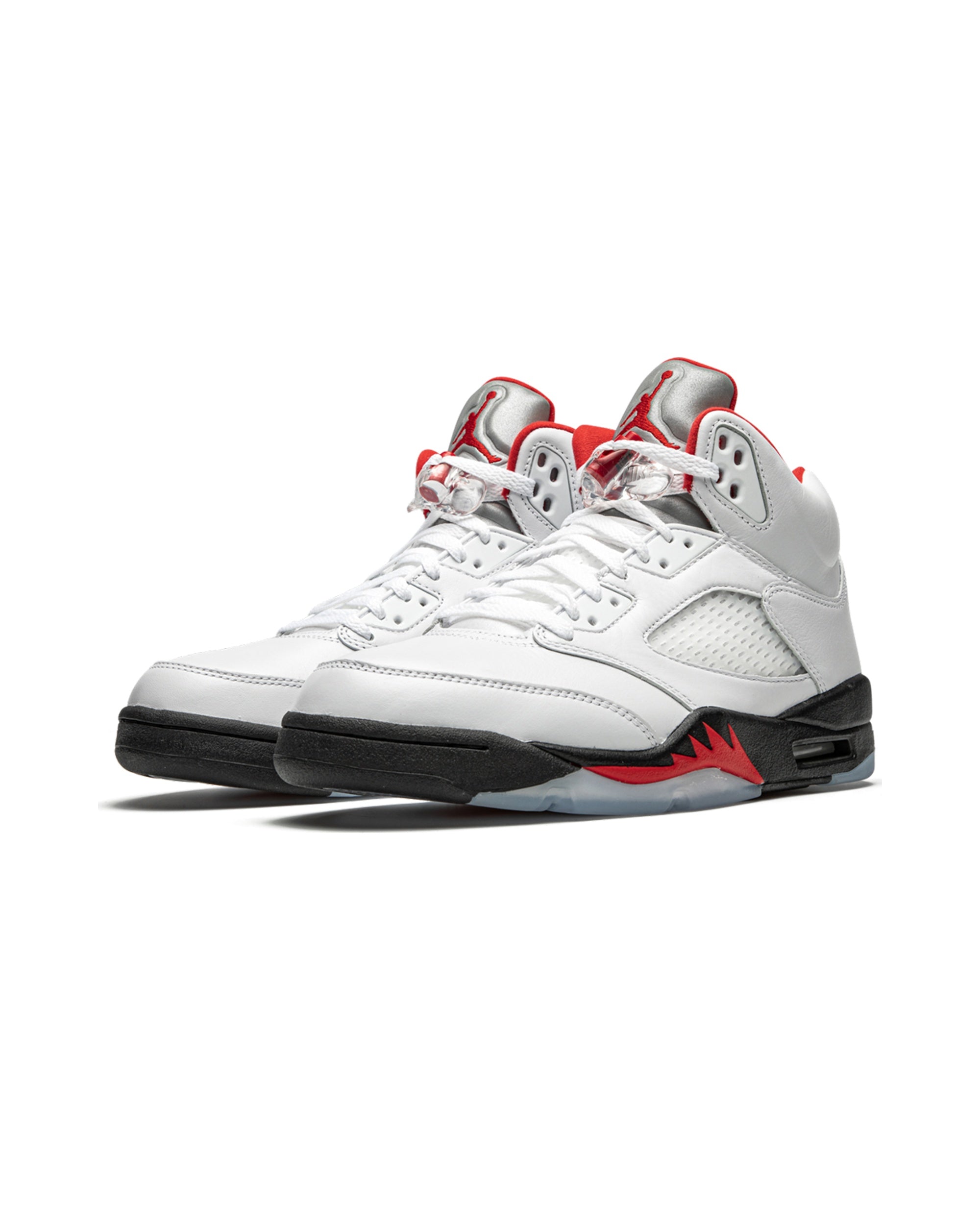 Jordan 5 Retro Fire Red Silver Tongue (2020)