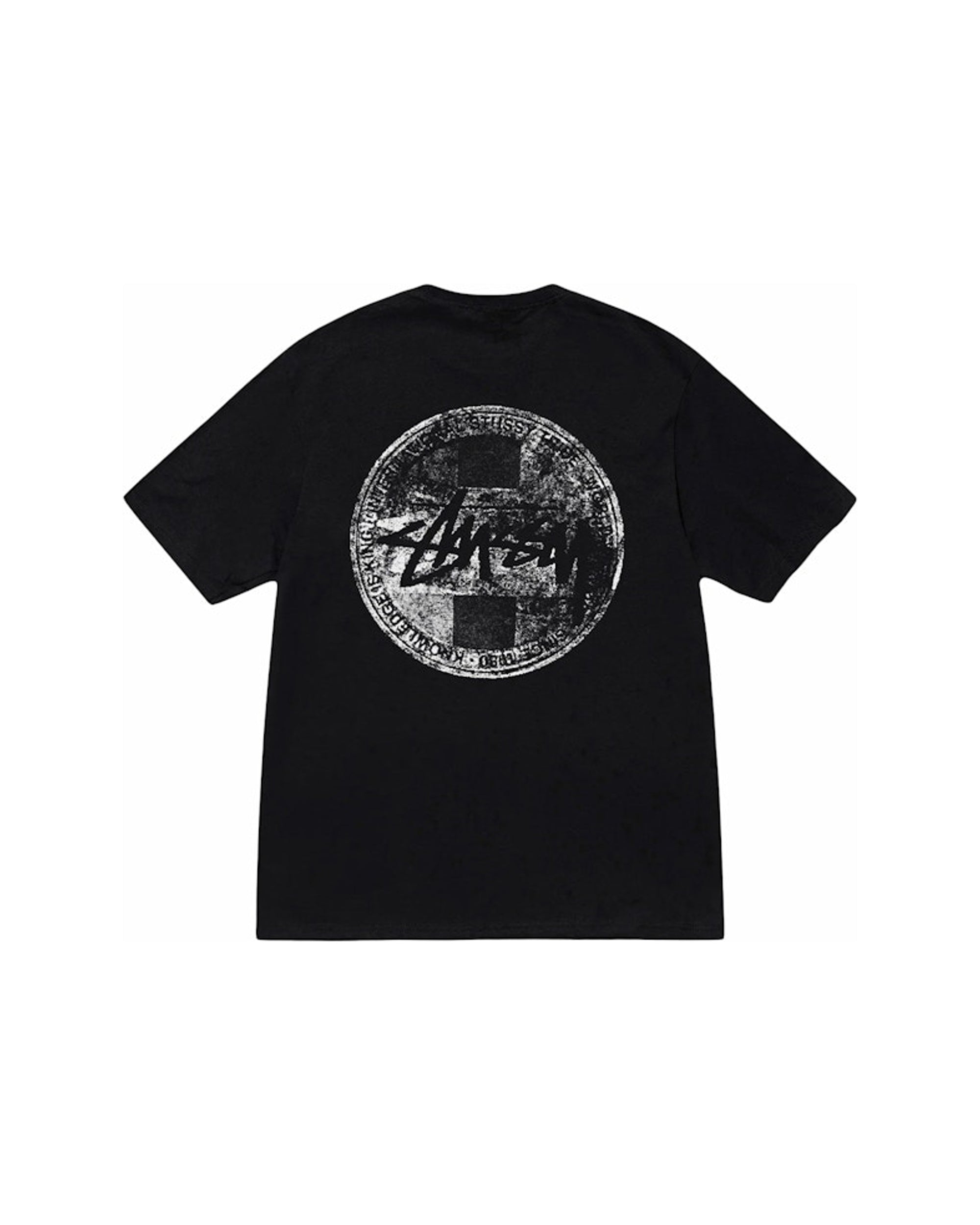 Stussy Dot Stamp Tee Black
