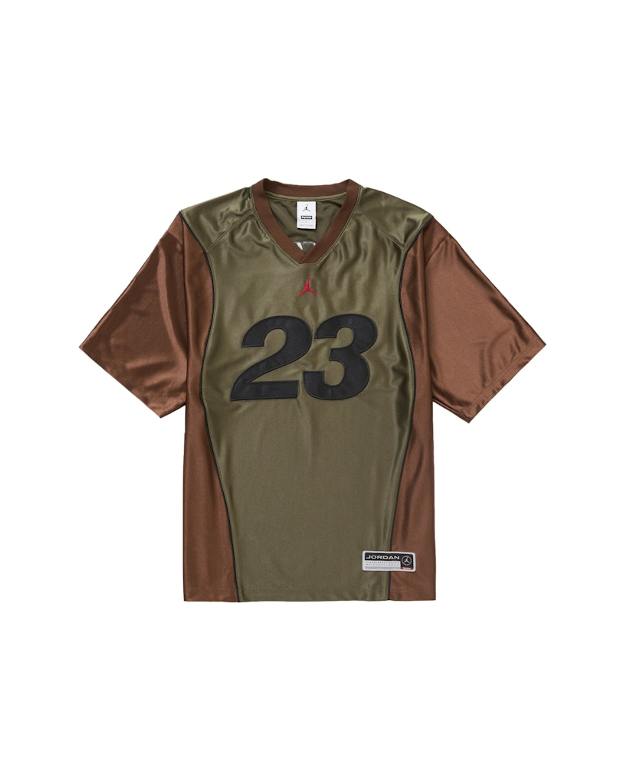 Supreme Jordan Warm Up Jersey Olive