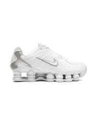 Nike Shox TL White Metallic Silver Max Orange (Women's)