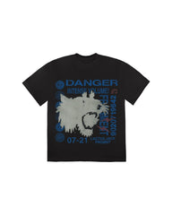 Travis Scott Cactus Jack For Fragment Danger Tee Washed Black