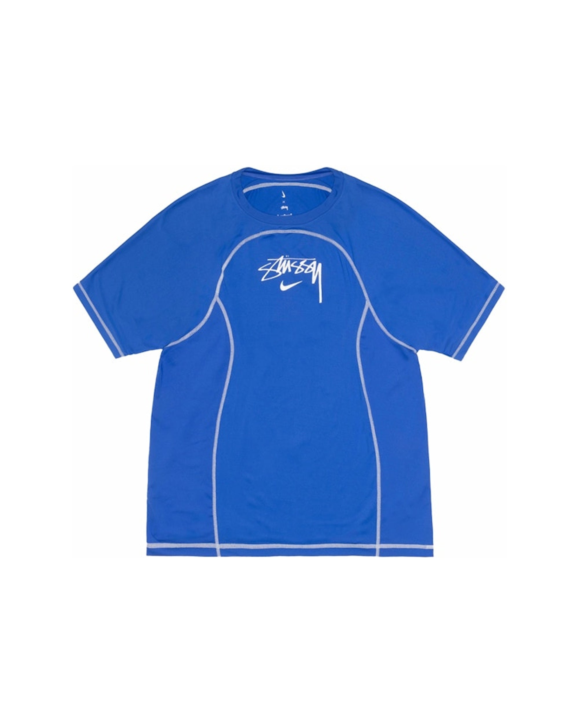 Stussy x Nike UV Crew Jersey Hyper Royal