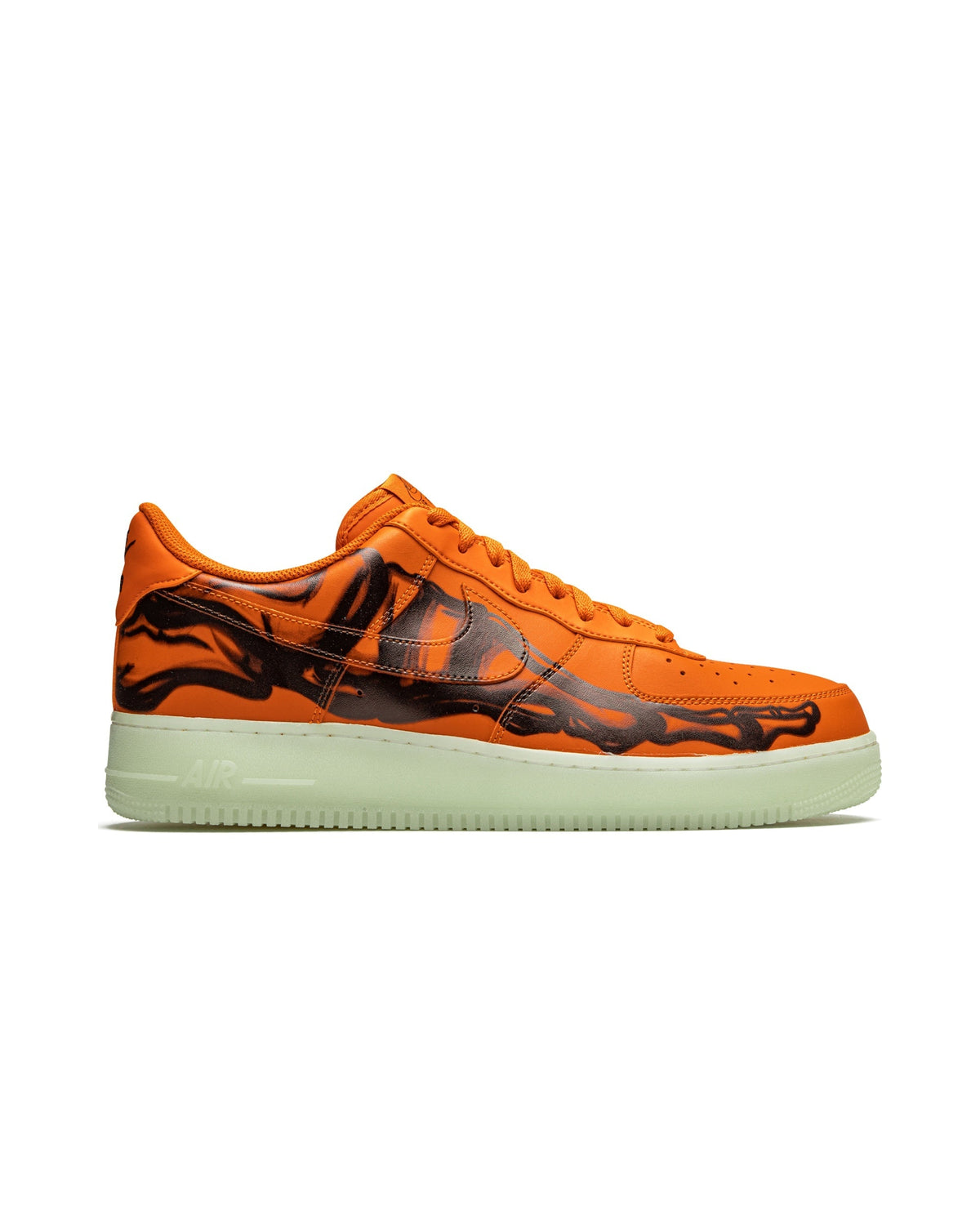 Nike Air Force 1 Low Orange Skeleton Halloween (2020)