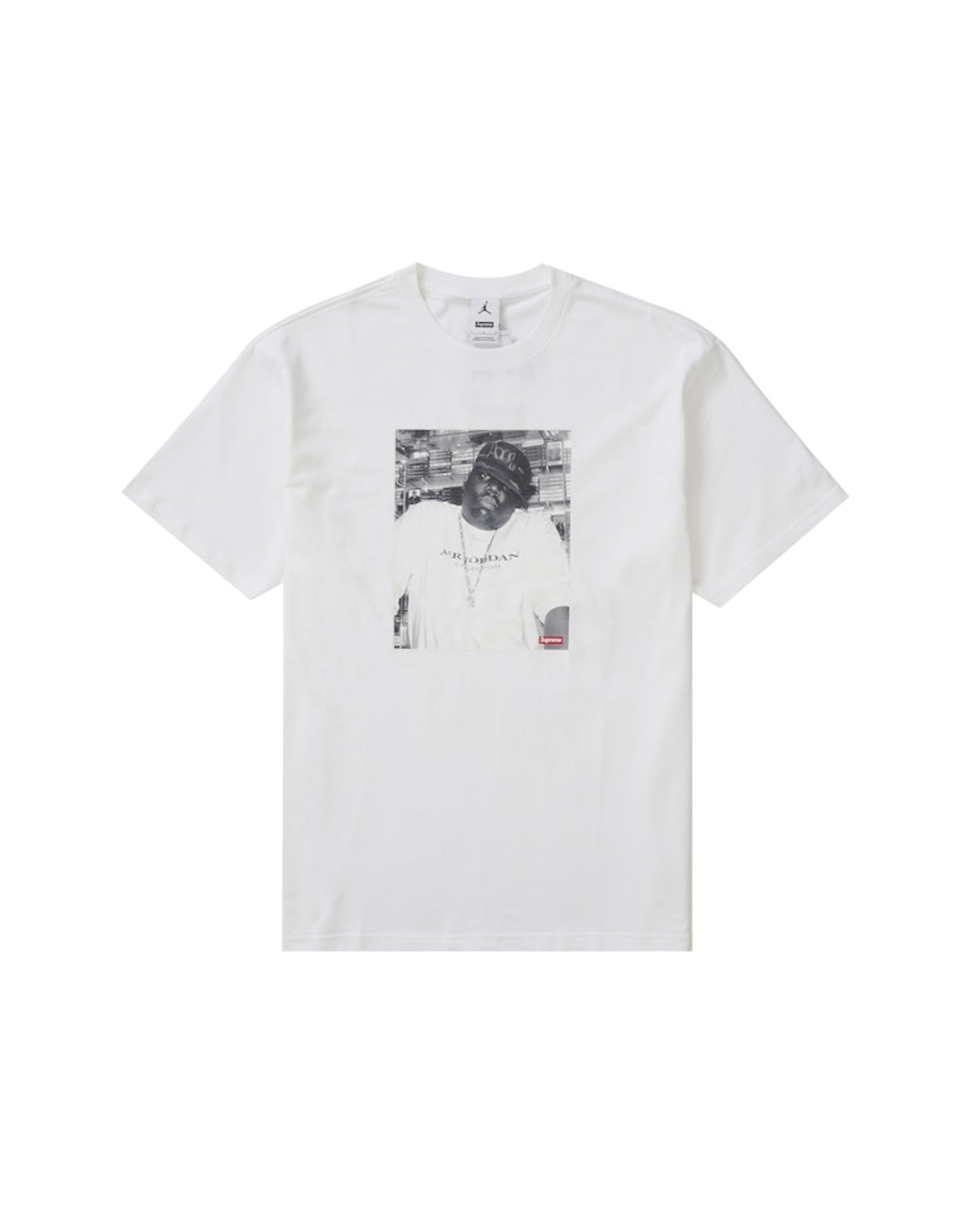 Supreme Jordan Biggie S/S Tee White