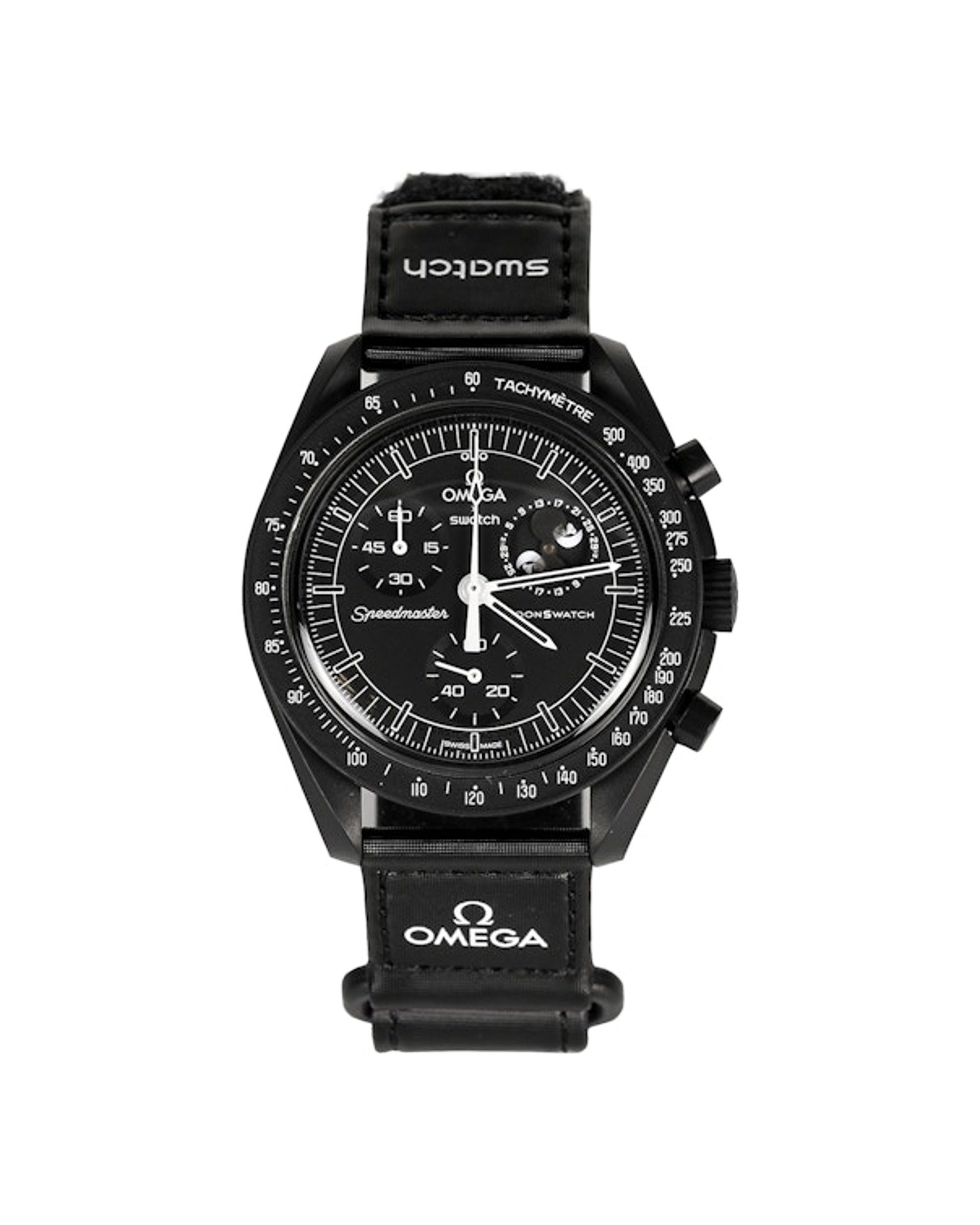 Swatch x Omega Bioceramic Moonswatch Mission To Moonphase Snoopy