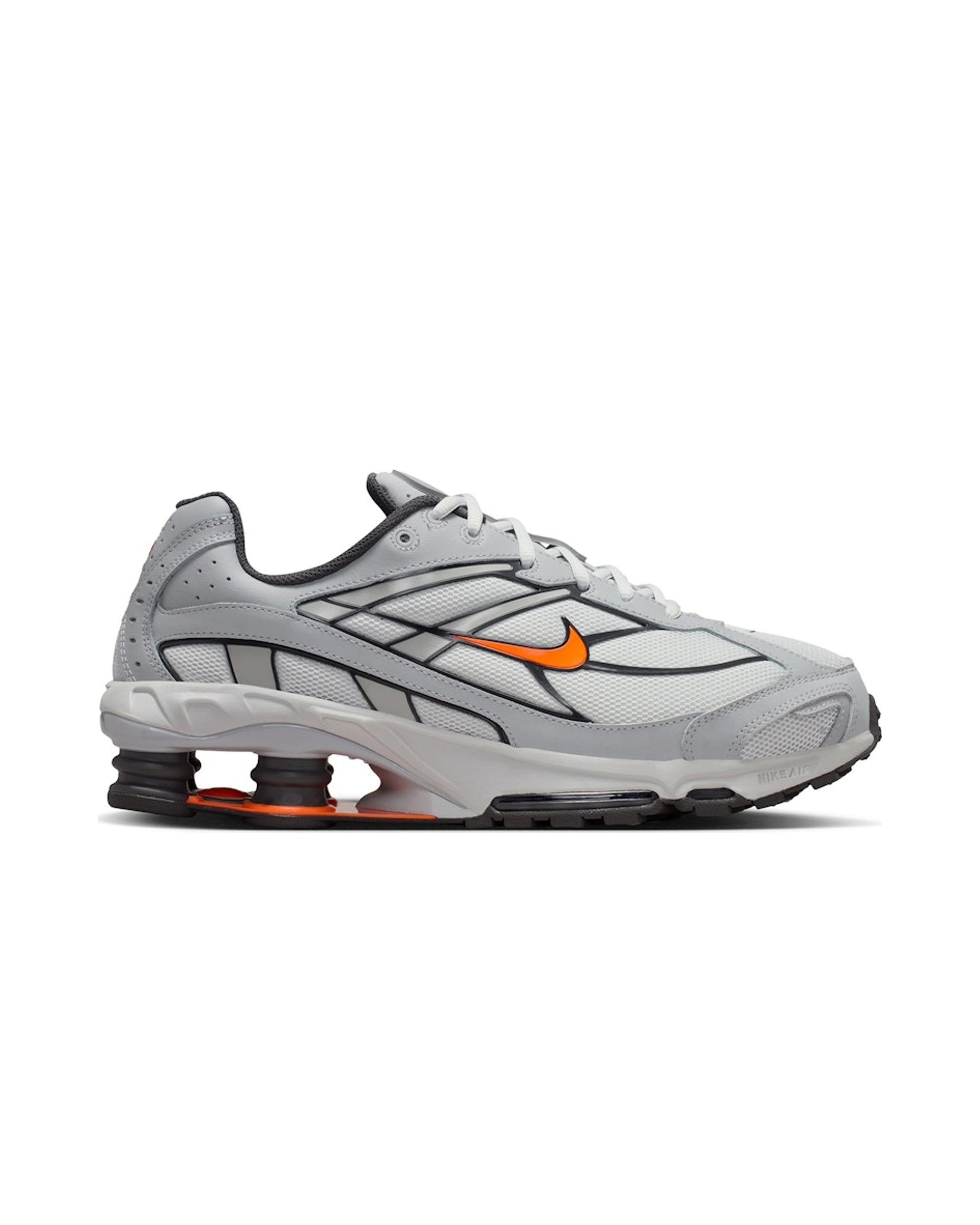 Nike Shox Ride 2 Light Smoke Grey Total Orange