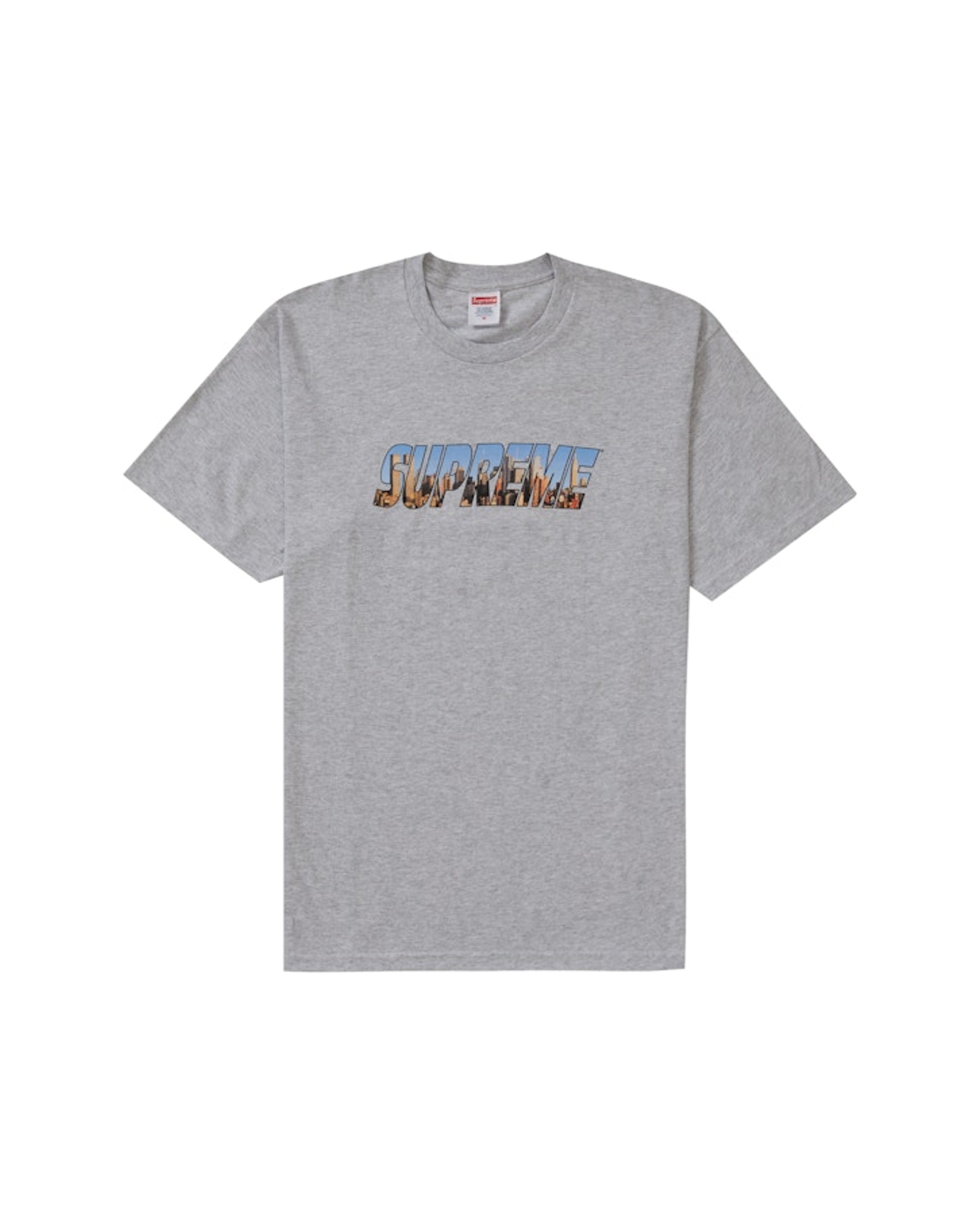 Supreme Gotham Tee Ash Grey