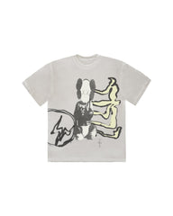 Travis Scott Cactus Jack + Kaws For Fragment Tee Aged Yellow